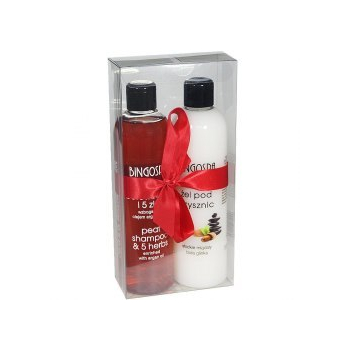 BINGOSPA Zestaw Słodkie Migdały, borowina i zioła  600ml 